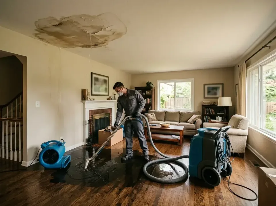 attic-pipe-burst-ceiling-drip-008 — frequently asked questions, Water Damage Restoration & Carpet Care in Byram, MS